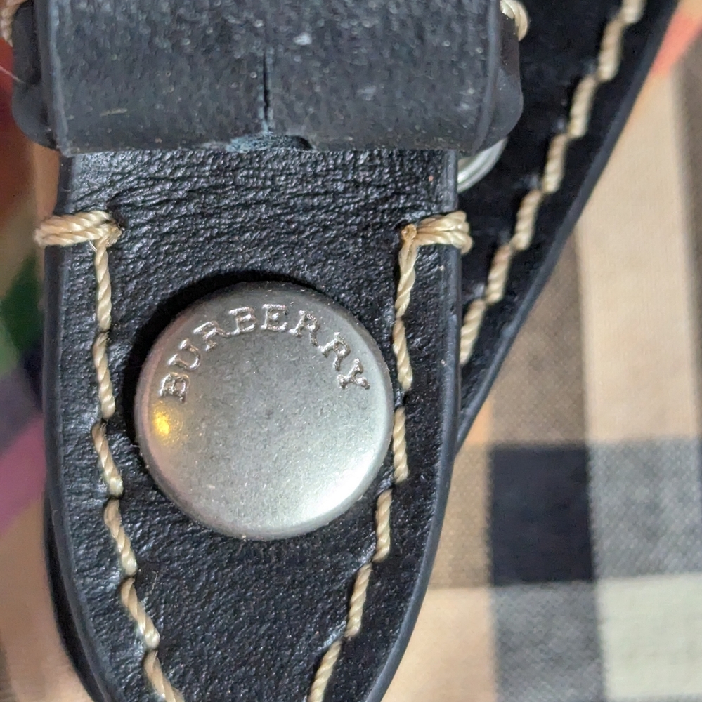 Burberry Rainbow Check Rucksack Backpack - Picture 5 of 9